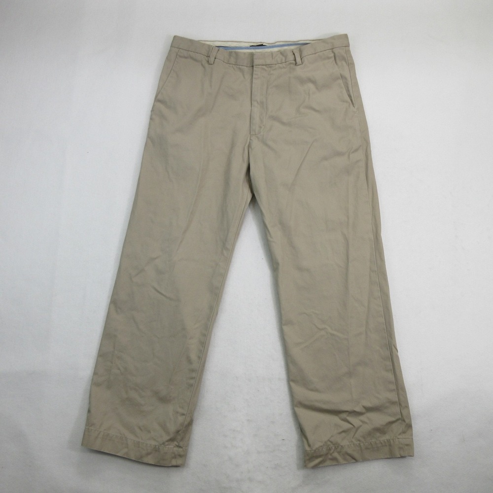 Banana Republic Men's Pants Size 36 Dawson Chino Khaki Beige Cotton Straight